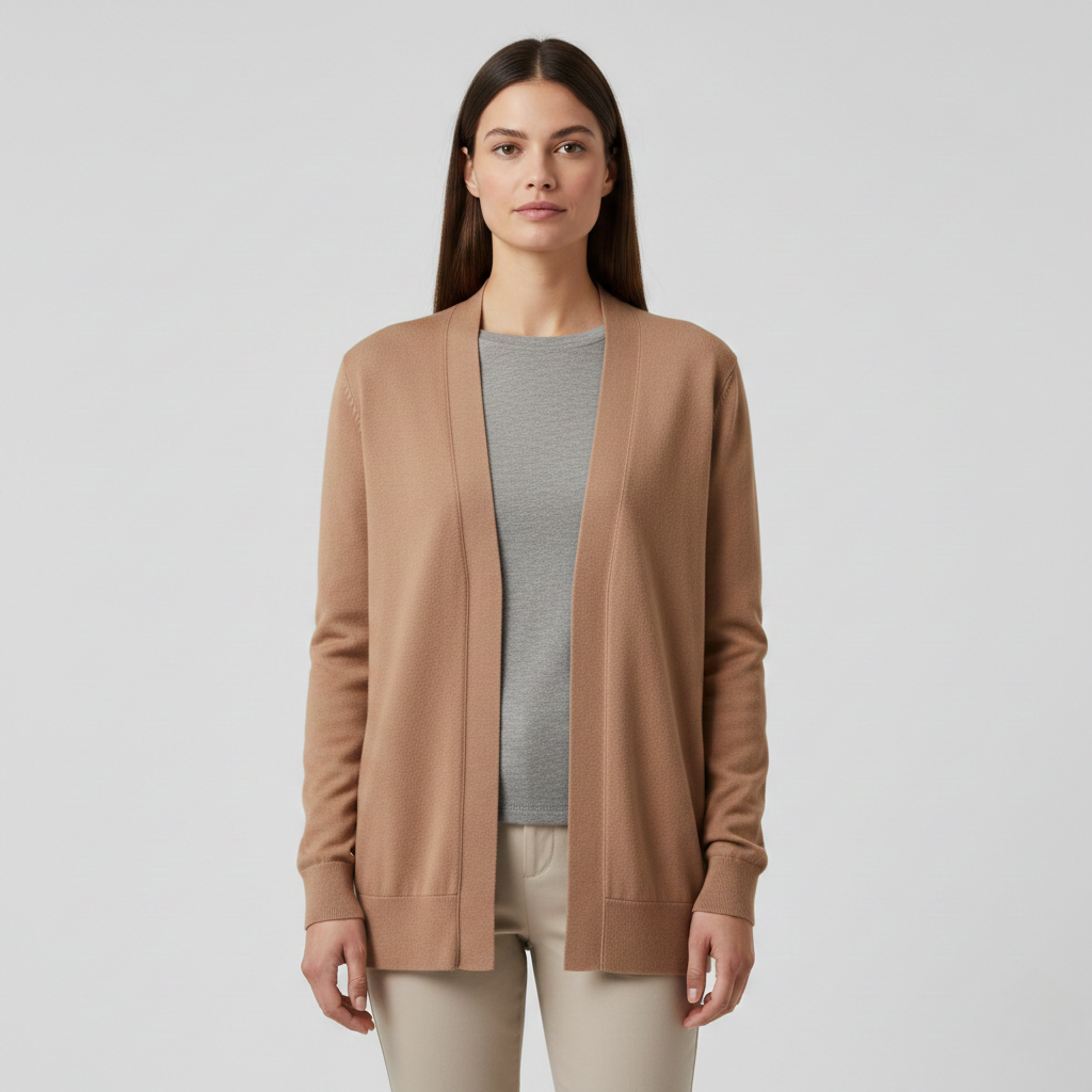 Sweter z otwartym przodem