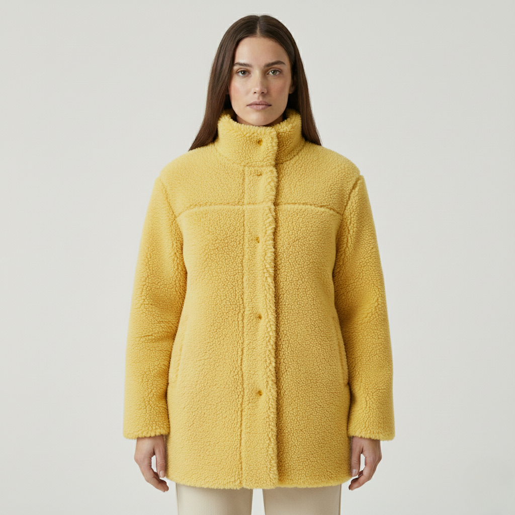 Kurtka ze sztucznego futra