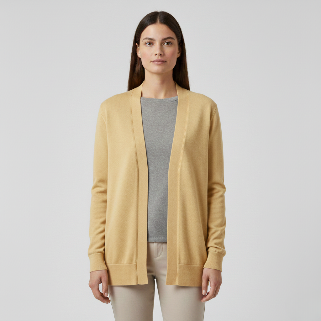 Sweter z otwartym przodem