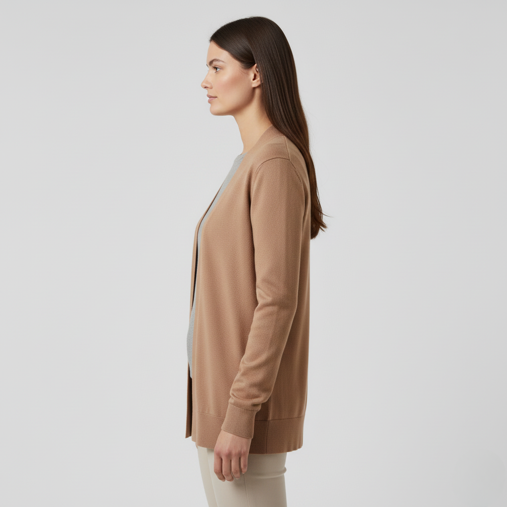 Sweter z otwartym przodem