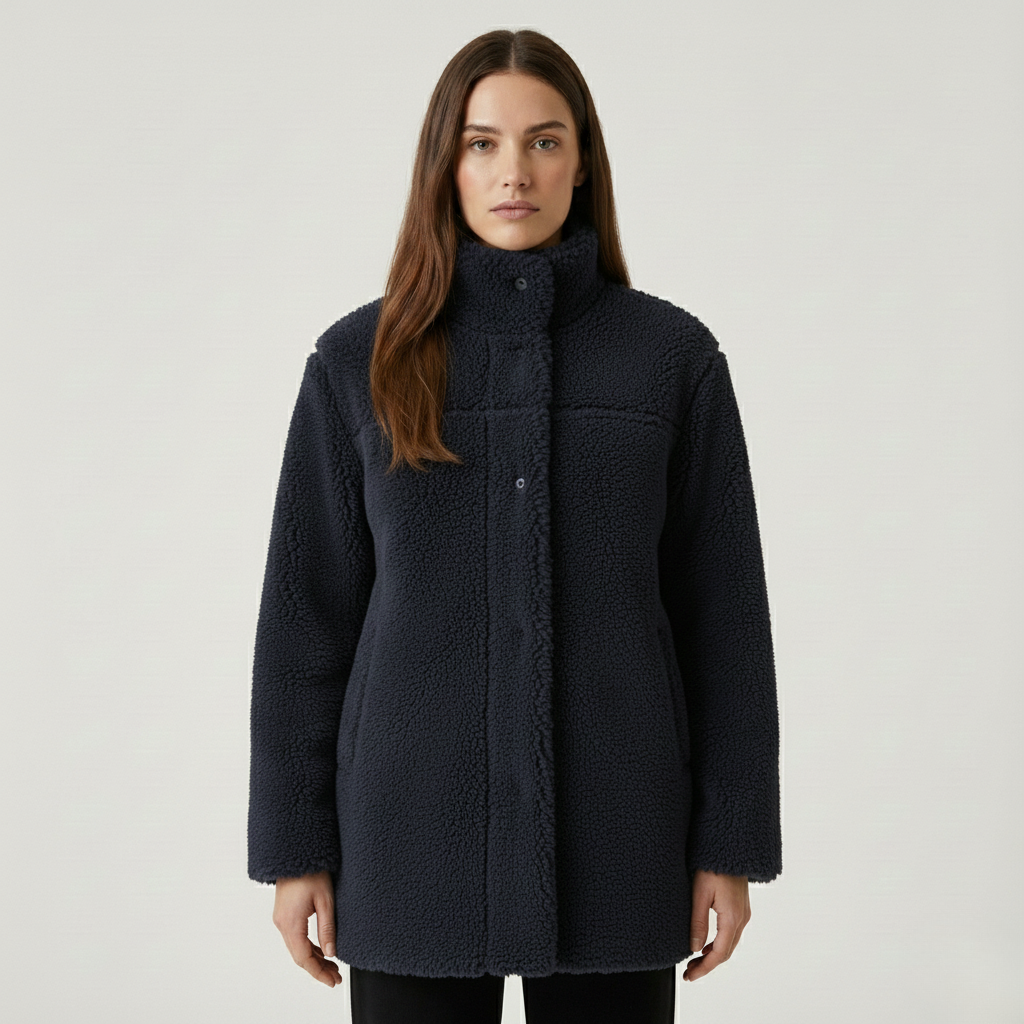 Kurtka ze sztucznego futra